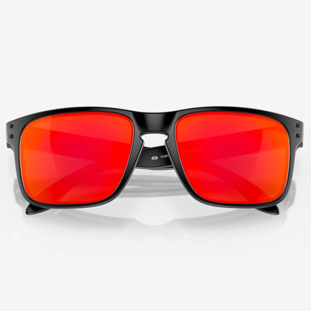 OAKLEY Holbrook™ Sunglasses - Prizm Ruby Lenses, Matte Black Frame on triQUIP Sports