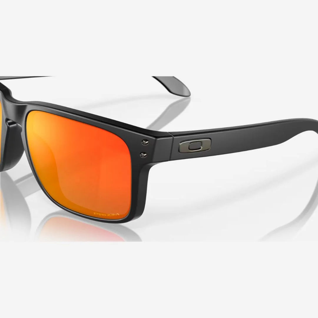 OAKLEY Holbrook™ Sunglasses Prizm Ruby Lenses, Matte Black Frame