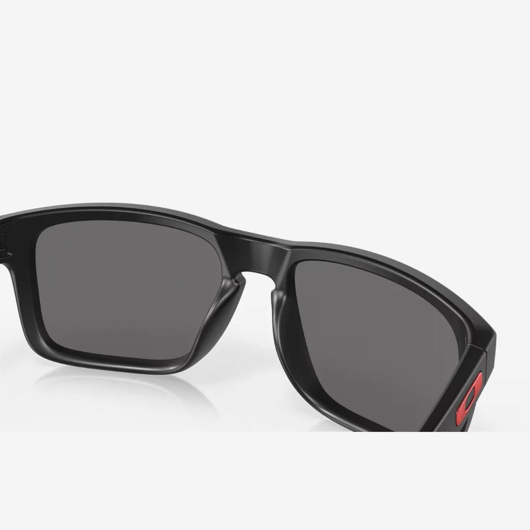 OAKLEY Holbrook™ Sunglasses Red Iridium Lenses, Matte Black