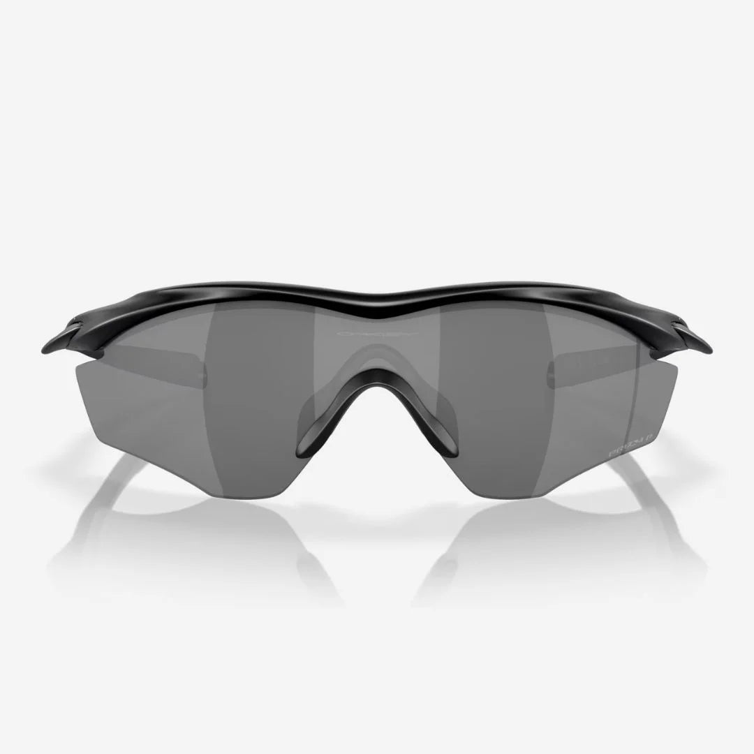 OAKLEY M2 Frame XL Sunglasses - Prizm Black Polarized Lenses,  Matte Black Frame on triQUIP Sports