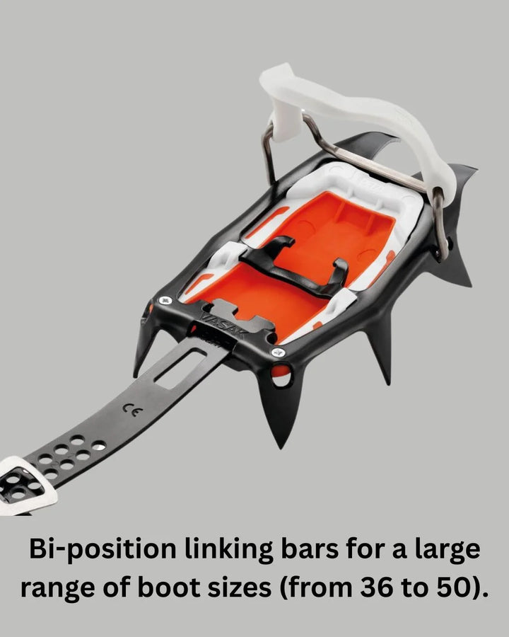 PETZL Vasak Classic Mountaineering Crampons on triQUIP Sports