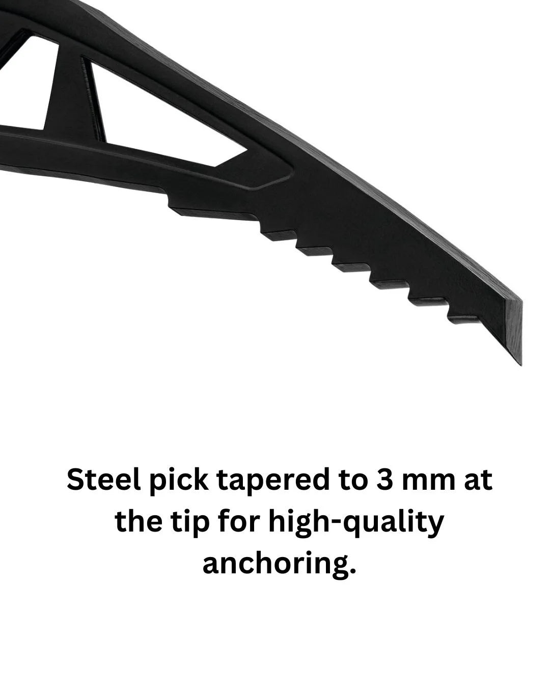 PETZL Glacier Literide Ice Axe For Skiing On Glaciers on triQUIP Sports