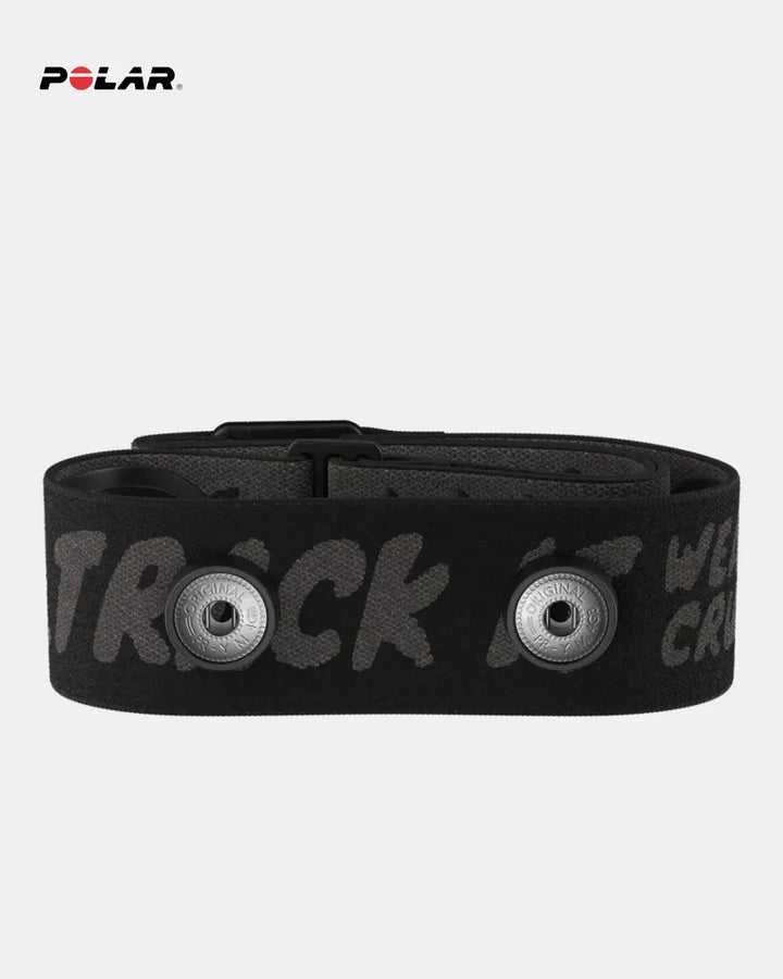 POLAR Pro Soft Textile Heart Rate Sensor Strap - Text Black on triQUIP Sports