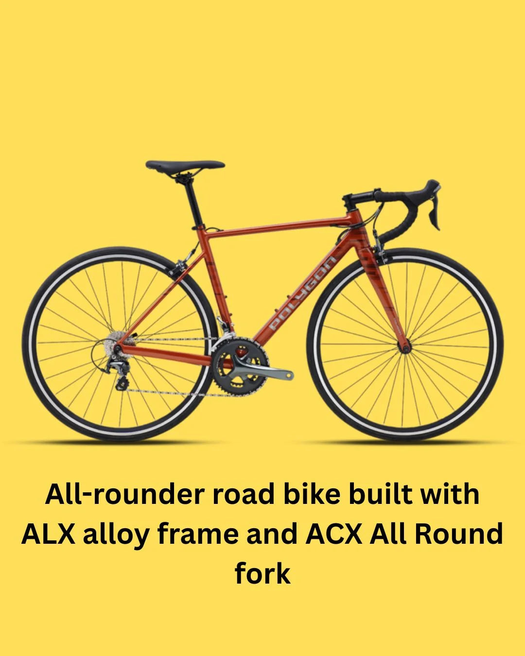 POLYGON Strattos S4 Road Bikes 2025 on triQUIP Sports