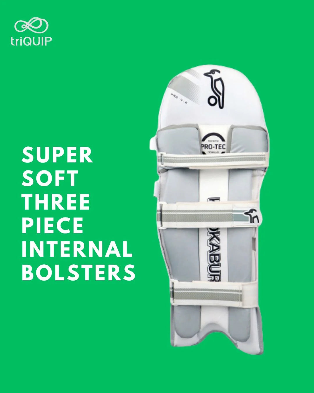KOOKABURRA Pro 4.0 Cricket Batting Pad on triQUIP Sports