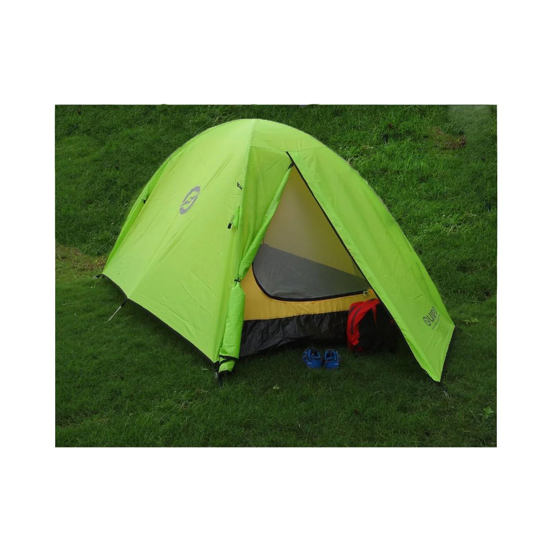 QUIPCO 2 Person Camping Tent ( Aluminium Alloy Poles )