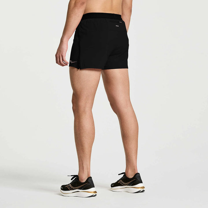 Saucony Outpace 3" Men's Shorts on triQUIP Sports