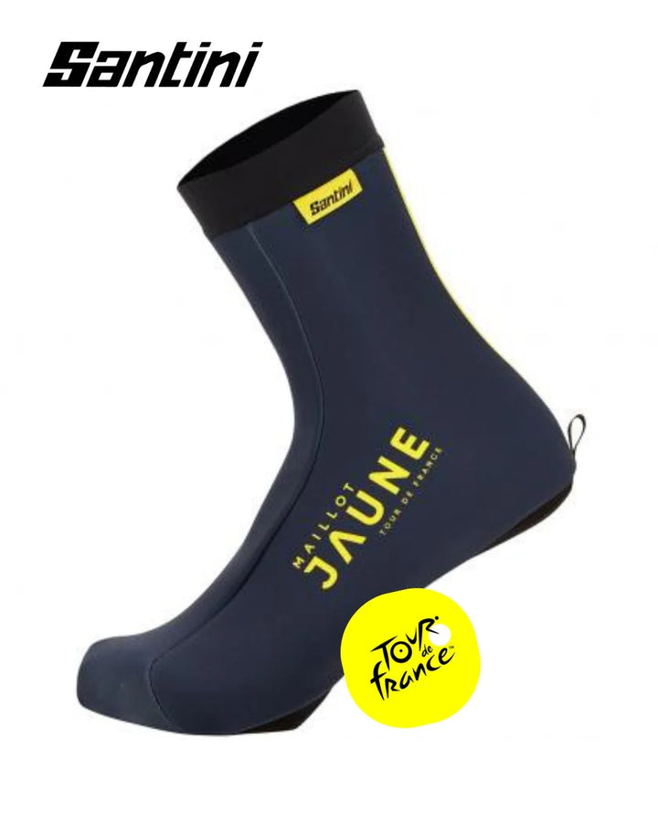 SANTINI Maillot Jaune Shoe Covers on triQUIP Sports