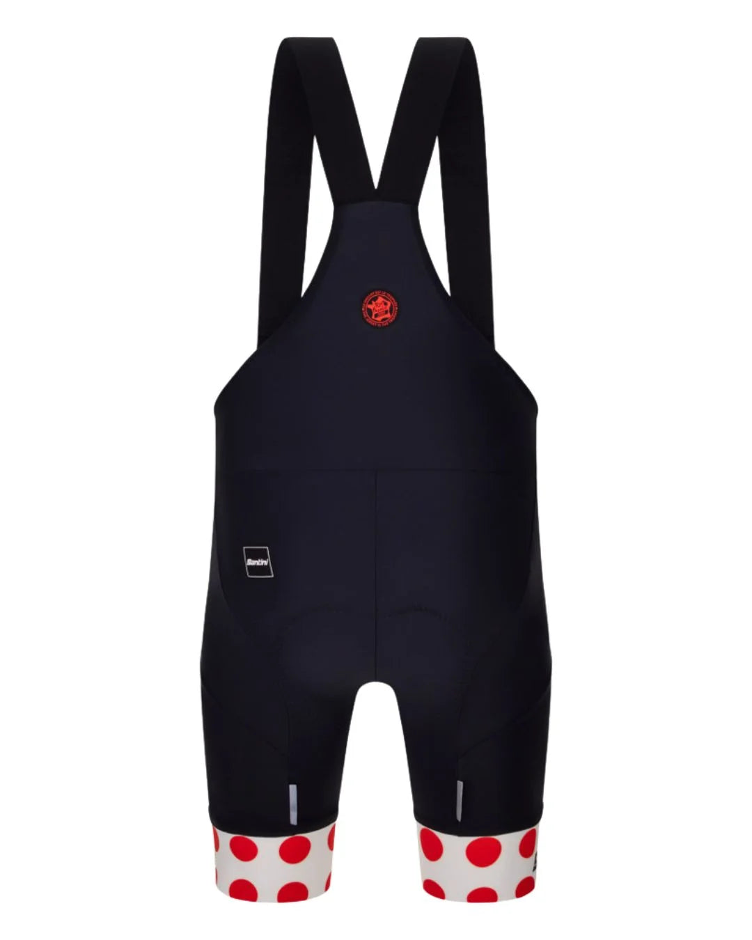 SANTINI Tour De France King Of The Mountains Leader Bib Shorts on triQUIP Sports