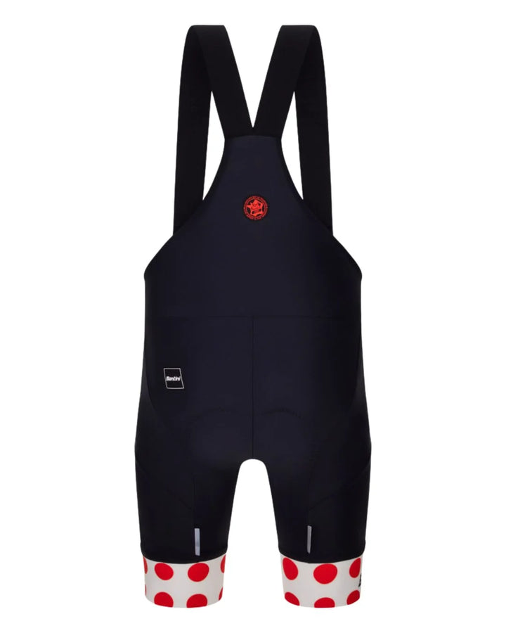 SANTINI Tour De France King Of The Mountains Leader Bib Shorts on triQUIP Sports