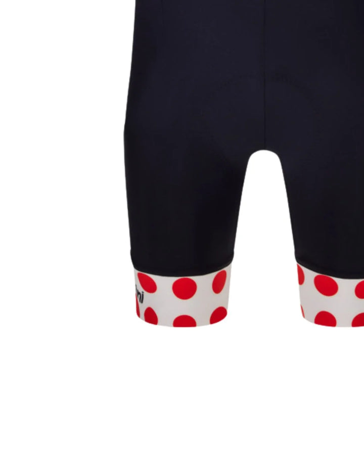 SANTINI Tour De France King Of The Mountains Leader Bib Shorts on triQUIP Sports