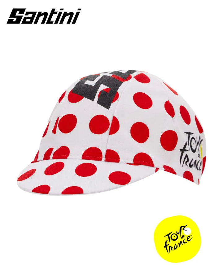 SANTINI Tour De France King Of Mountains Leader Cap