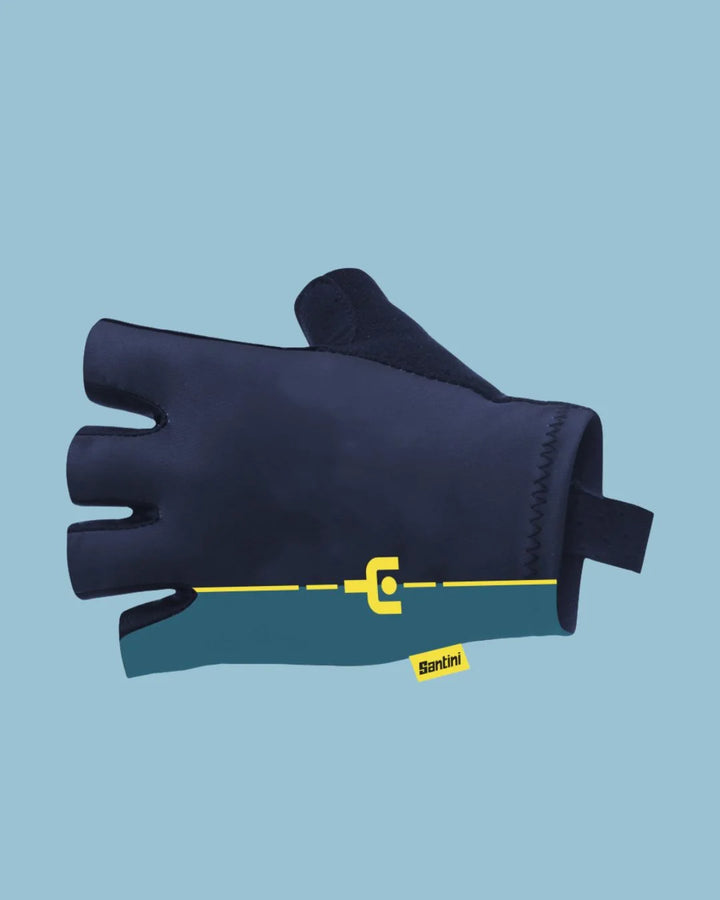SANTINI Tour De France Le Maillot Jaune Cycling Gloves  on triQUIP Sports