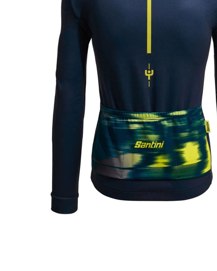 SANTINI Le Maillot Jaune Full Sleeves Cycling Jersey on triQUIP Sports