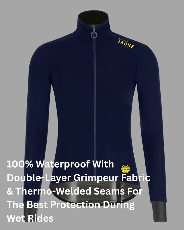 SANTINI Le Maillot Jaune Men Cycling Rain Jacket on triQUIP Sports