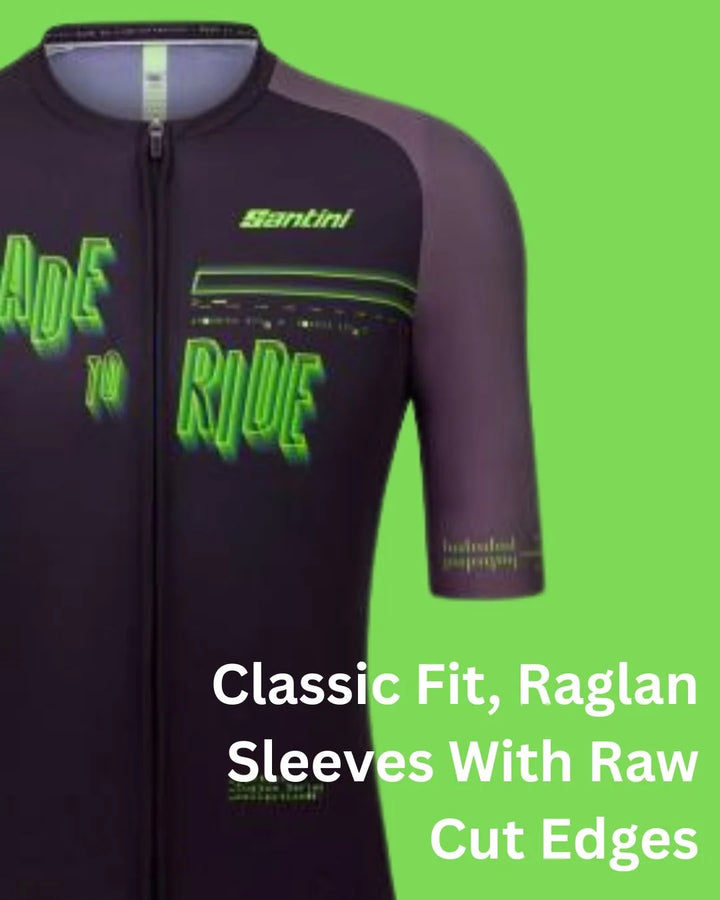SANTINI Logic Raglan Cut Jersey-Custom Design on triQUIP Sports