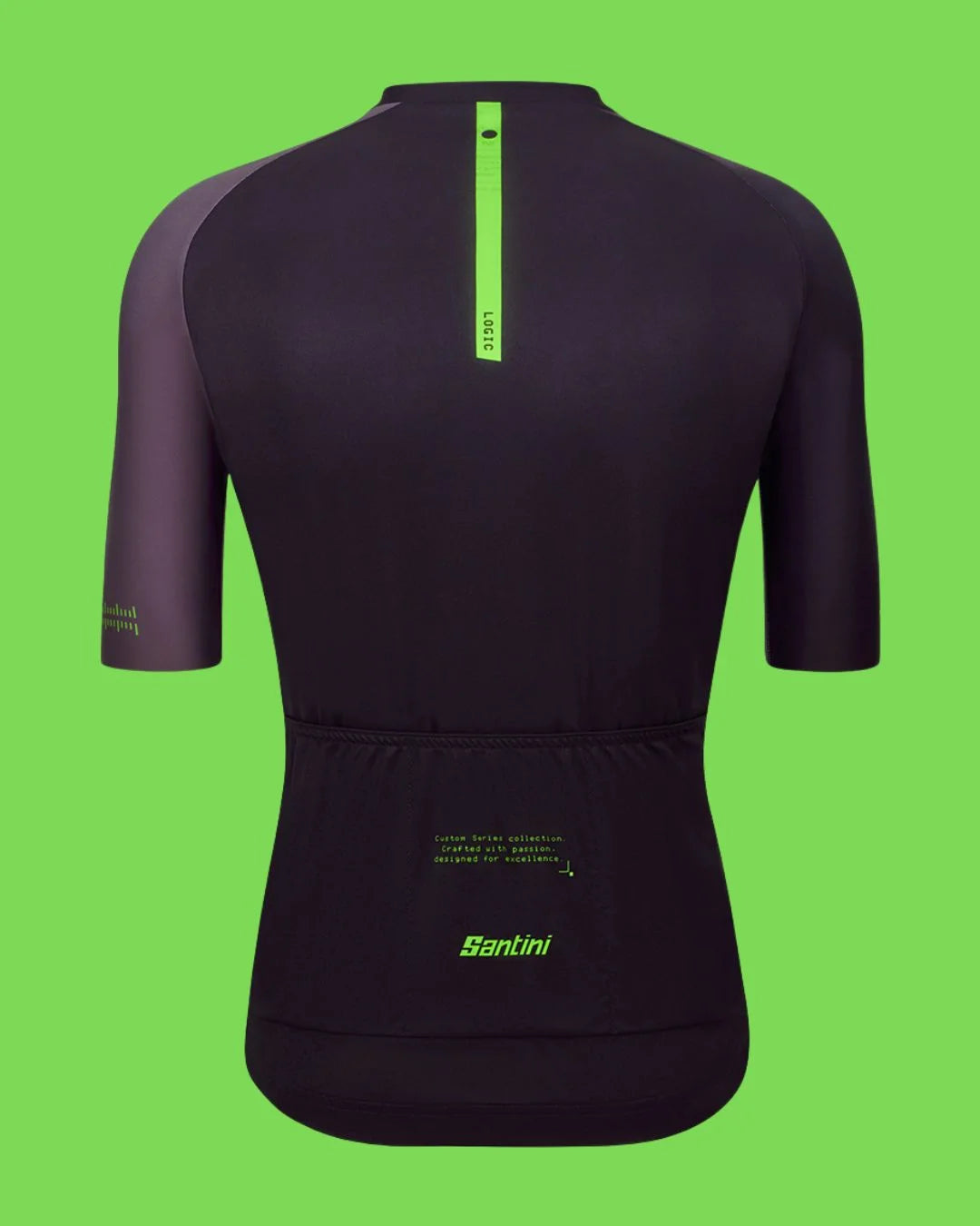 SANTINI Logic Raglan Cut Jersey-Custom Design on triQUIP Sports