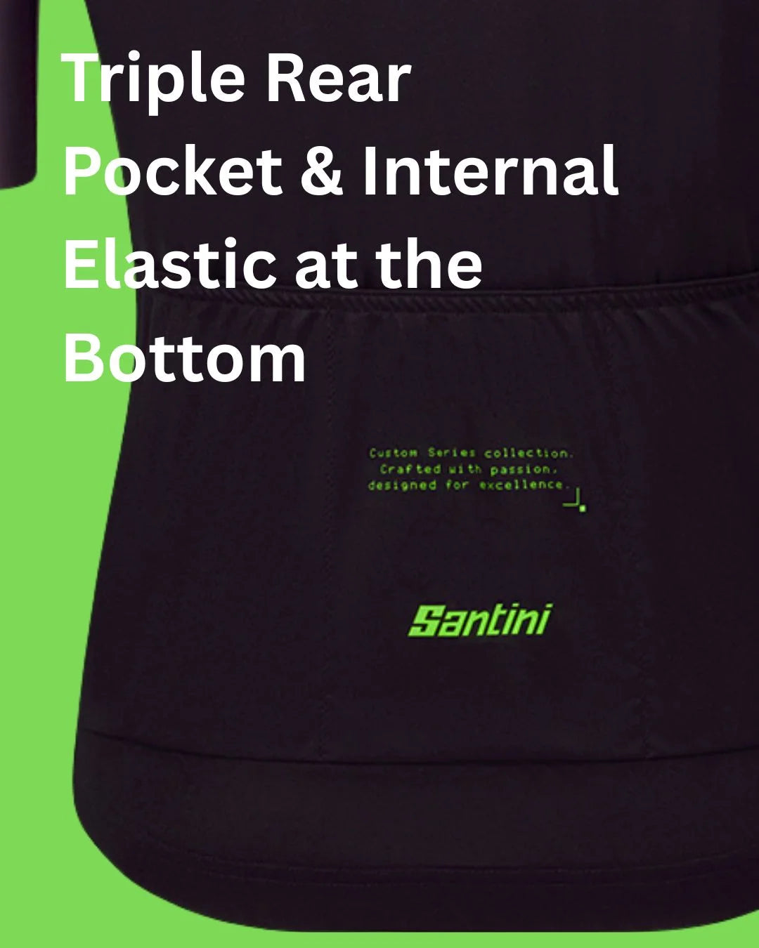 SANTINI Logic Raglan Cut Jersey-Custom Design on triQUIP Sports