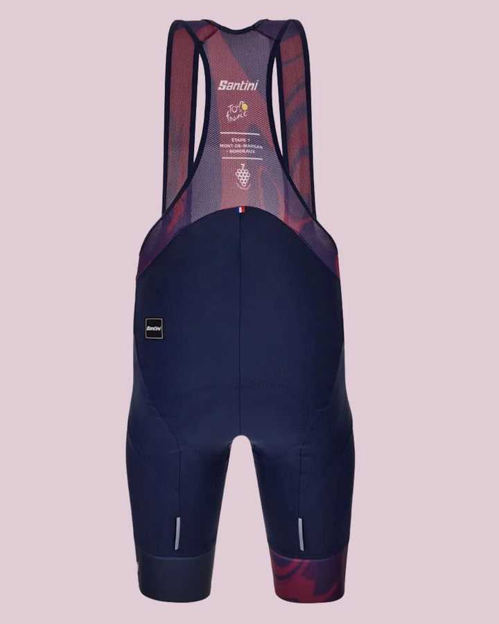 SANTINI Tour De France Bordeaux Men Bib Shorts on triQUIP Sports