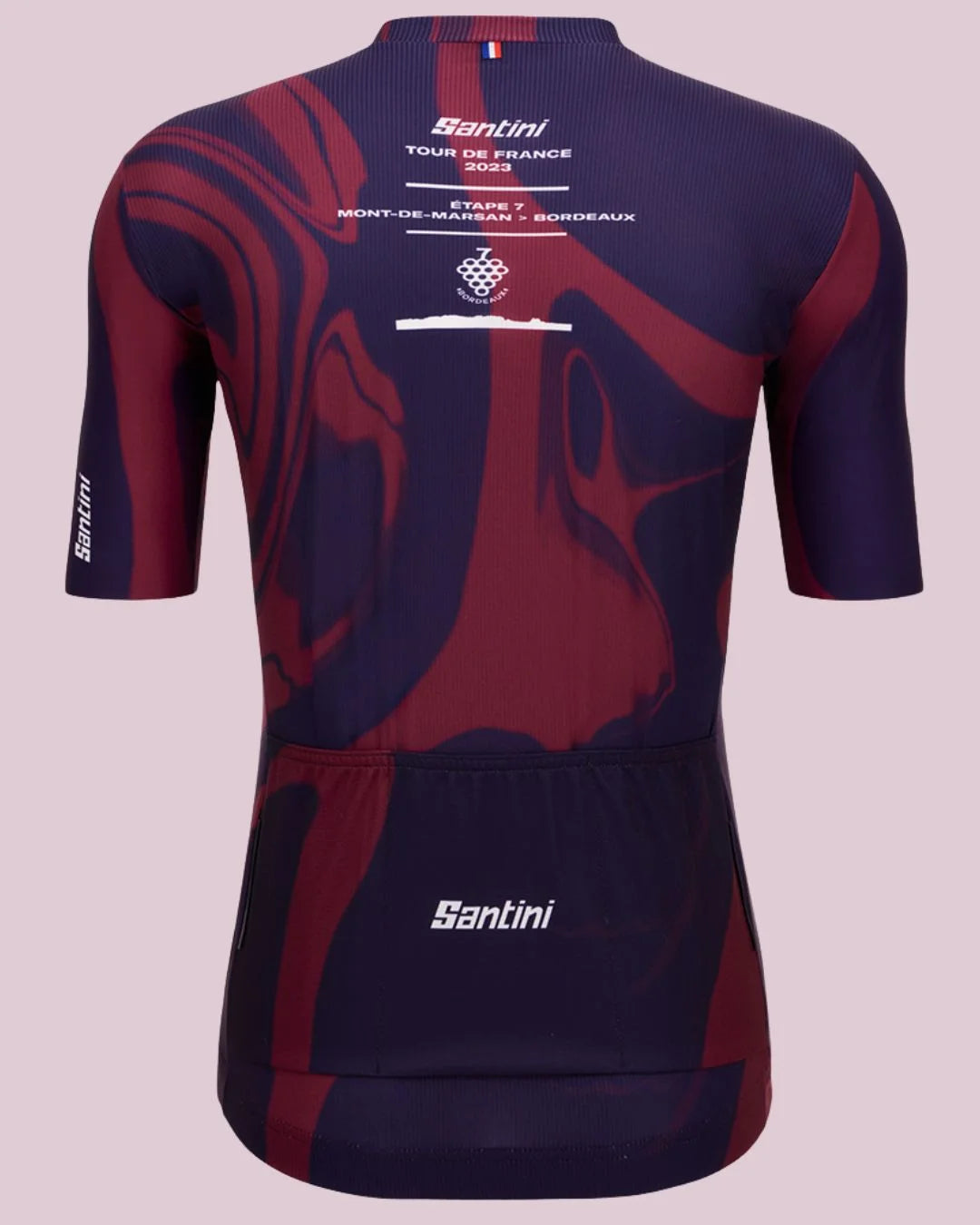 SANTINI Tour De France Bordeaux Men Cycling Jersey on triQUIP Sports