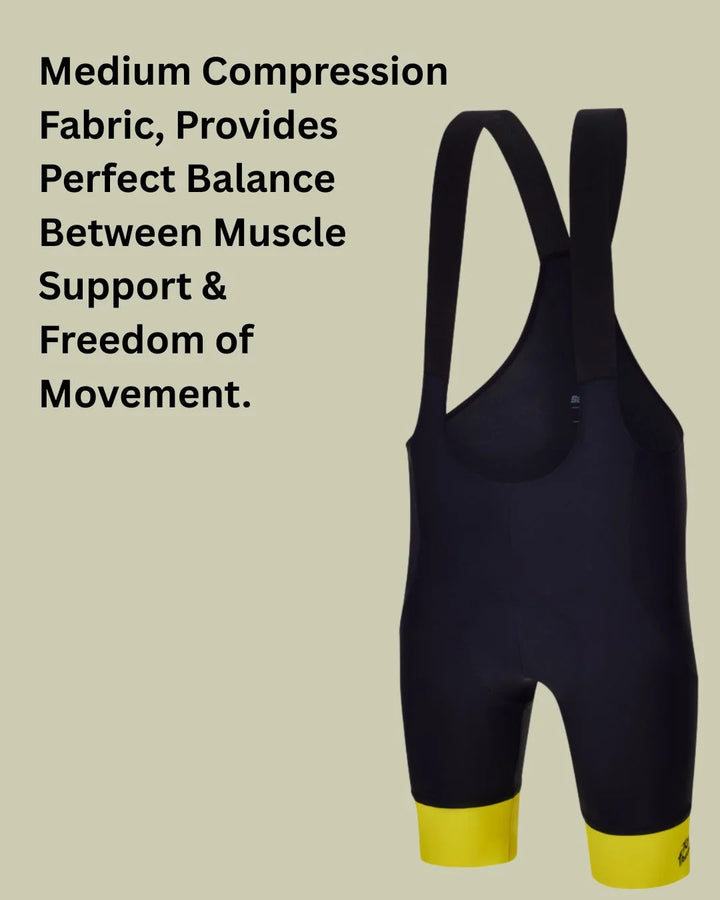 SANTINI Tour de France General Classification Leader Men Bib Shorts on triQUIP Sports