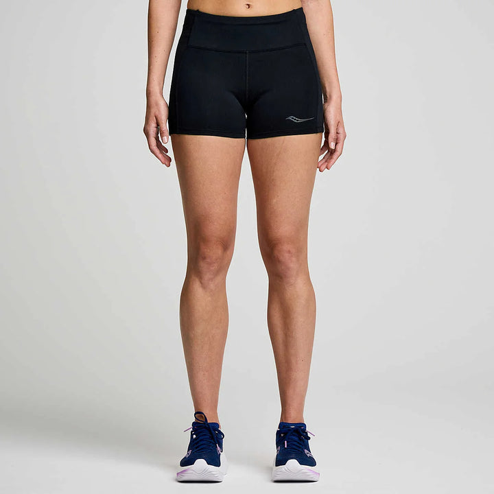 Saucony Fortify 3" Women Hot Shorts on triQUIP Sports