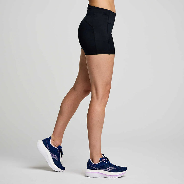 Saucony Fortify 3" Women Hot Shorts on triQUIP Sports