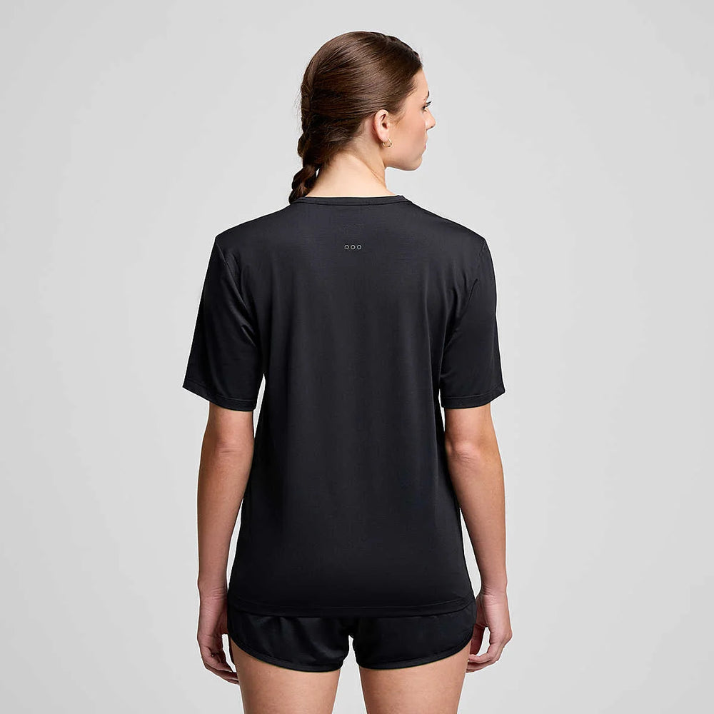 Saucony Stopwatch Short Sleeve Women Jersey on triQUIP Sports