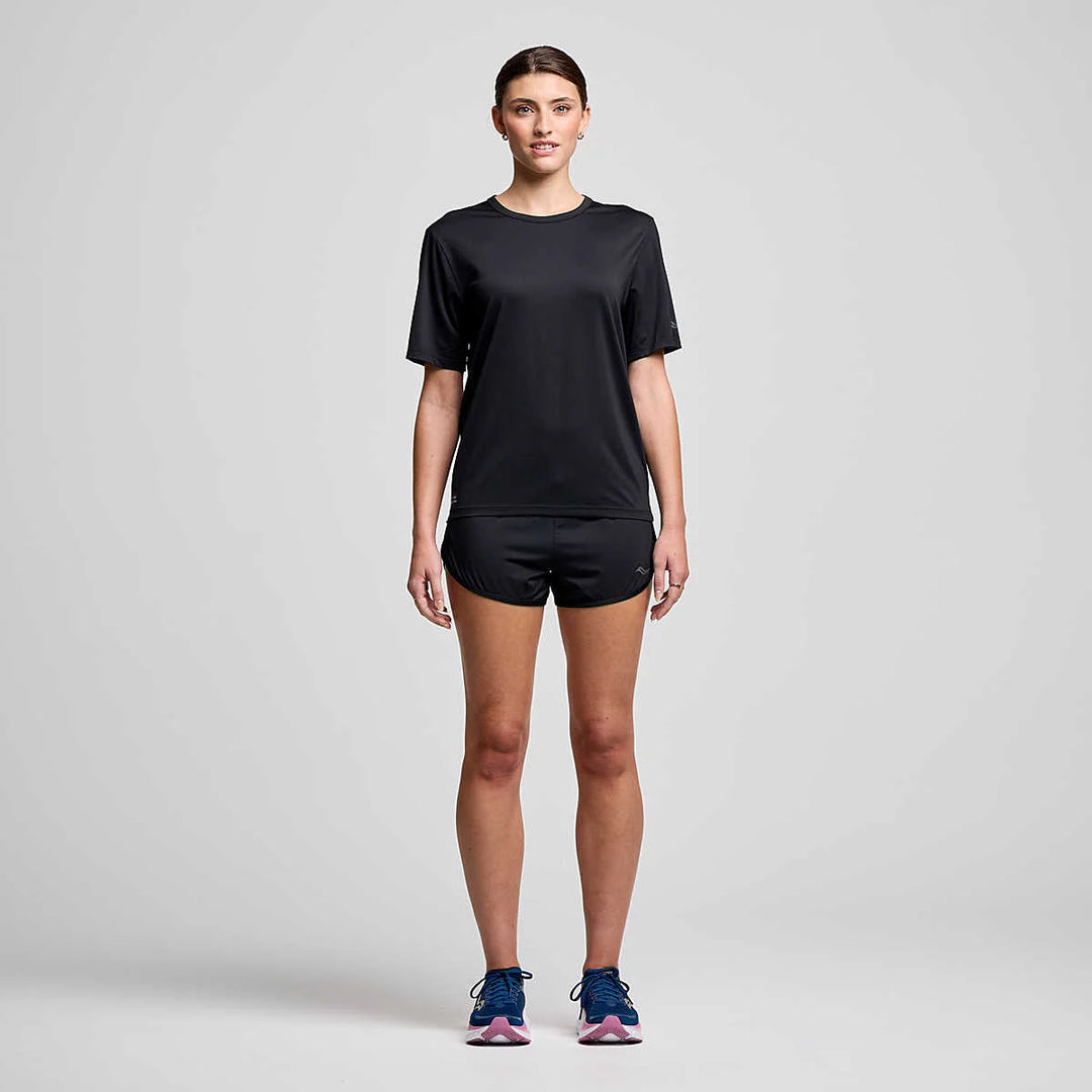 Saucony Stopwatch Short Sleeve Women Jersey on triQUIP Sports