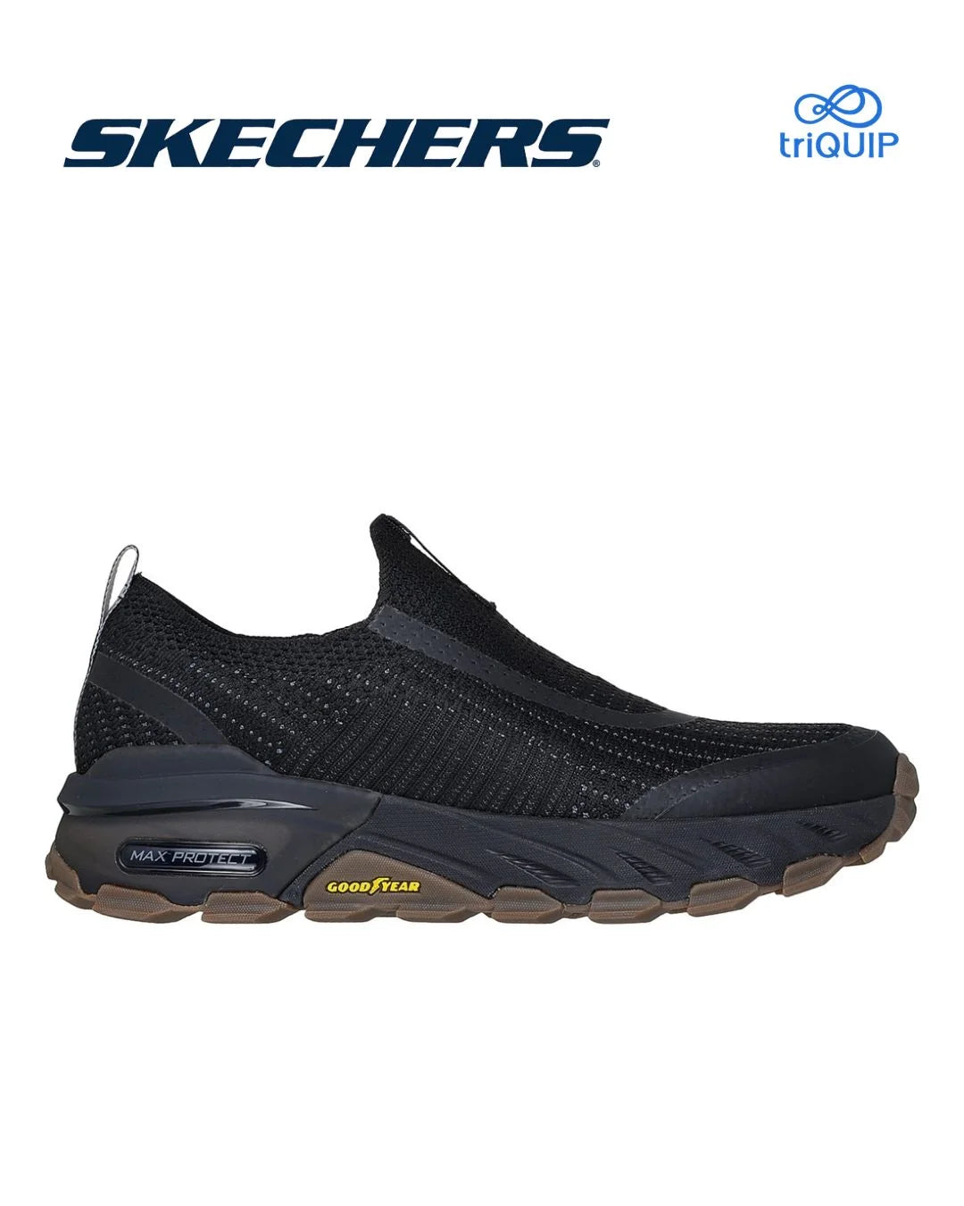 SKECHERS Max Protect Slip On Men Trekking Shoes on triQUIP Sports