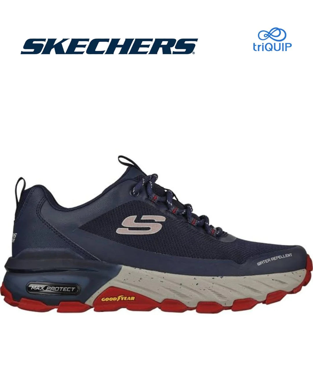 SKECHERS Max Protect Men's Trekking Shoes on triQUIP Sports