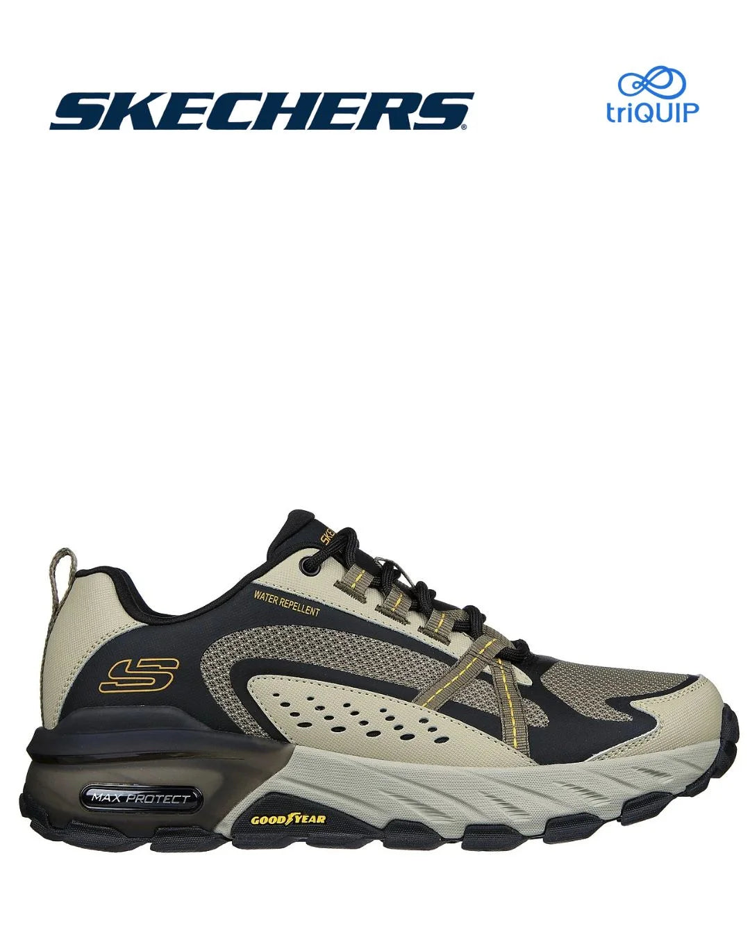 SKECHERS Max Protect Men's Trekking Shoes on triQUIP Sports