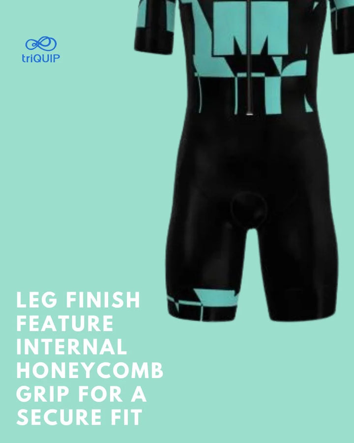 SANTINI Ironman Enigma Short Sleeves Men Trisuit on triQUIP Sports