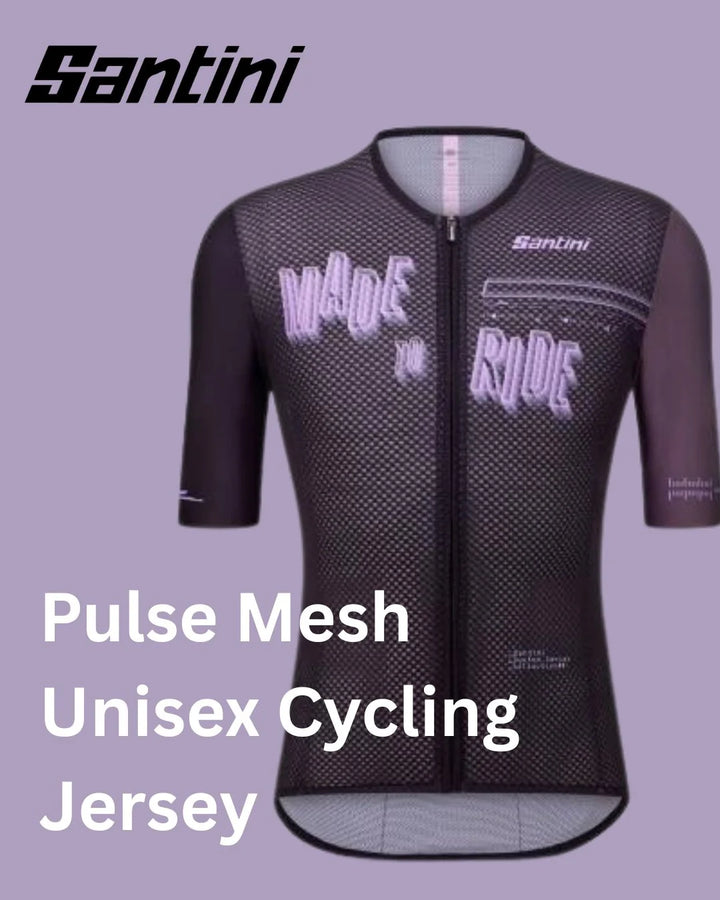 SANTINI Pulse Mesh Unisex Cycling Jersey on triQUIP Sports
