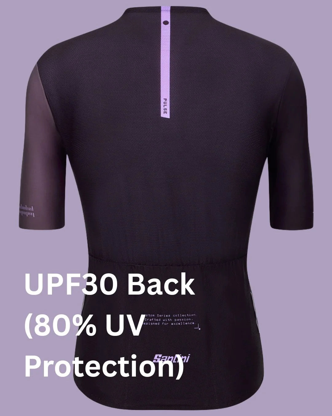 SANTINI Pulse Mesh Unisex Cycling Jersey on triQUIP Sports