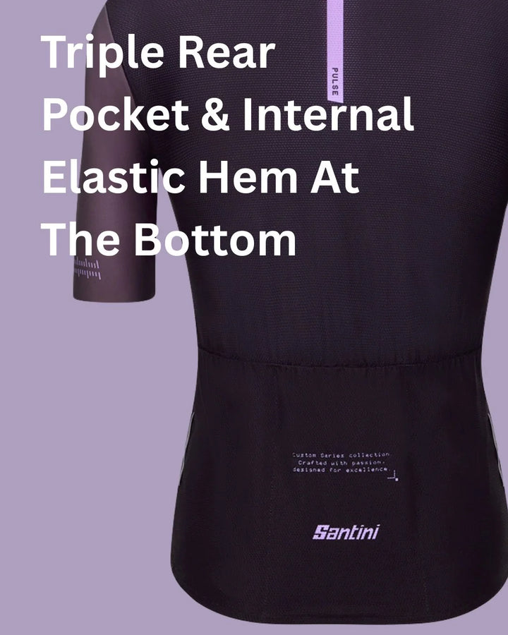 SANTINI Pulse Mesh Unisex Cycling Jersey on triQUIP Sports