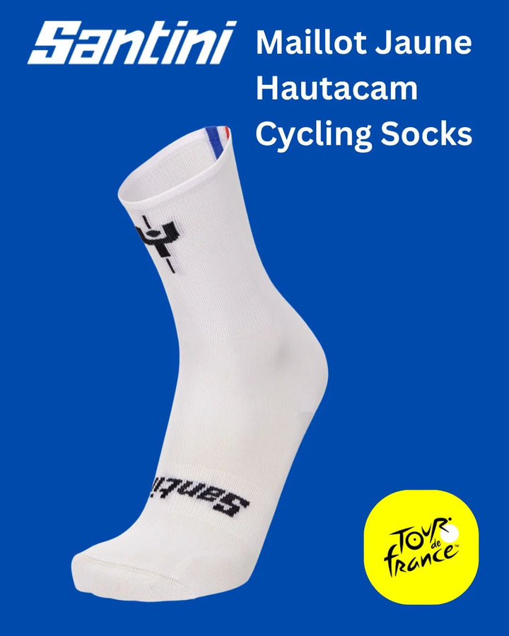 SANTINI Maillot Jaune Hautacam Socks on triQUIP Sports