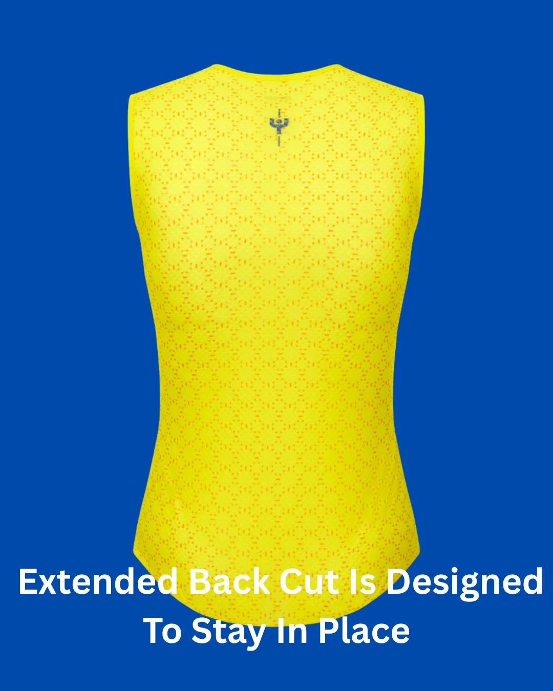 SANTINI Maillot Jaune Col de la Madeleine Baselayer Tank on triQUIP Sports