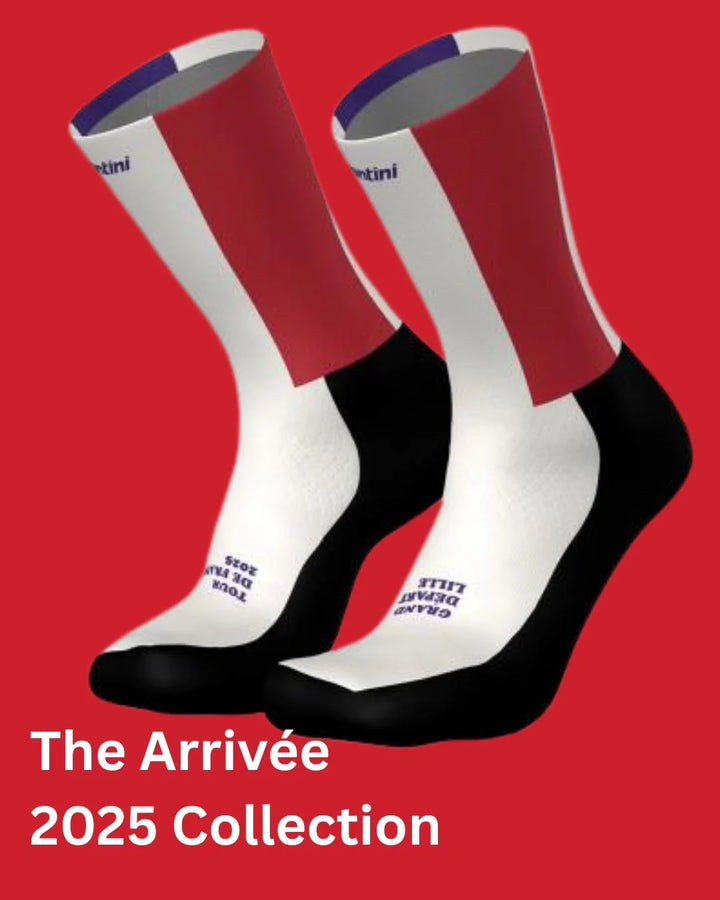 SANTINI Tour de France Grand Depart Lille Socks on triQUIP Sports