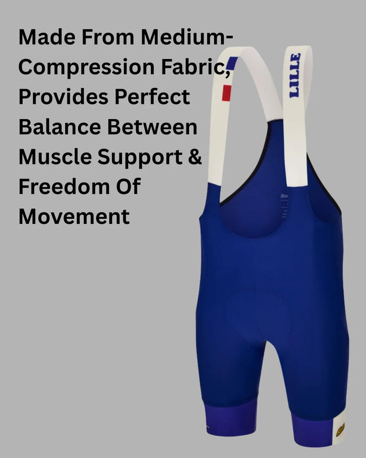 SANTINI Tour de France Grand Départ Lille Men Bib Shorts on triQUIP Sports