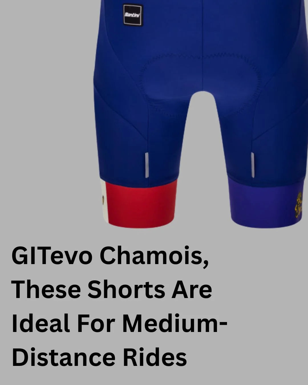 SANTINI Tour de France Grand Départ Lille Men Bib Shorts on triQUIP Sports