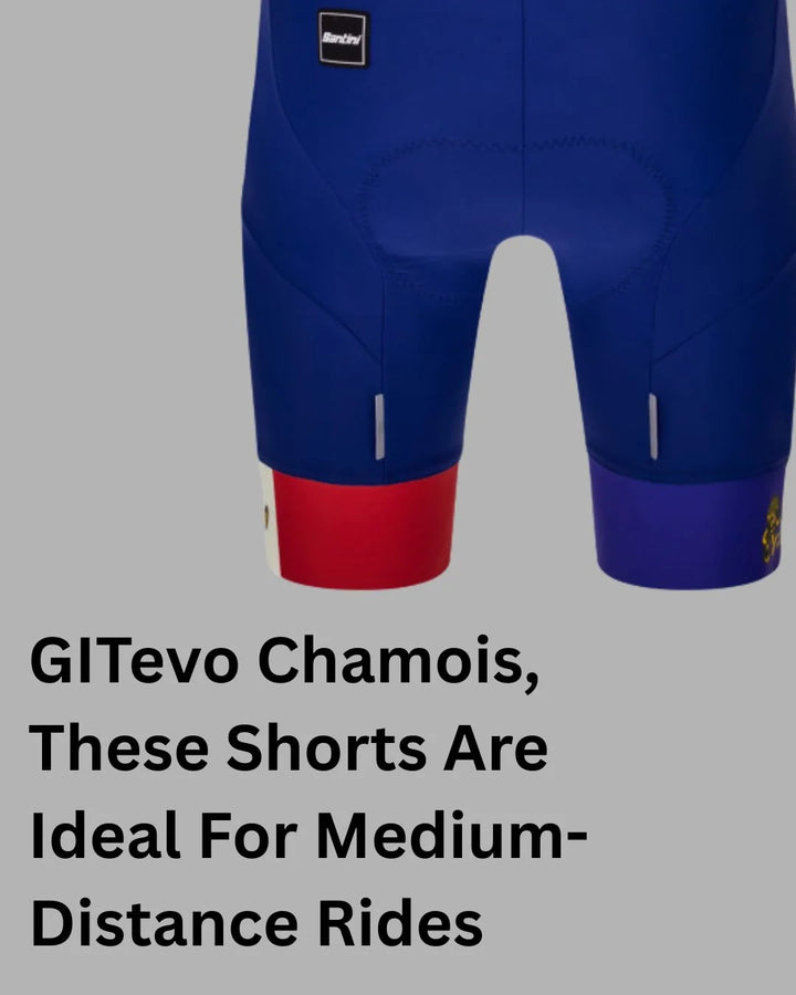 SANTINI Tour de France Grand Départ Lille Men Bib Shorts on triQUIP Sports