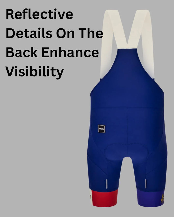 SANTINI Tour de France Grand Départ Lille Men Bib Shorts on triQUIP Sports