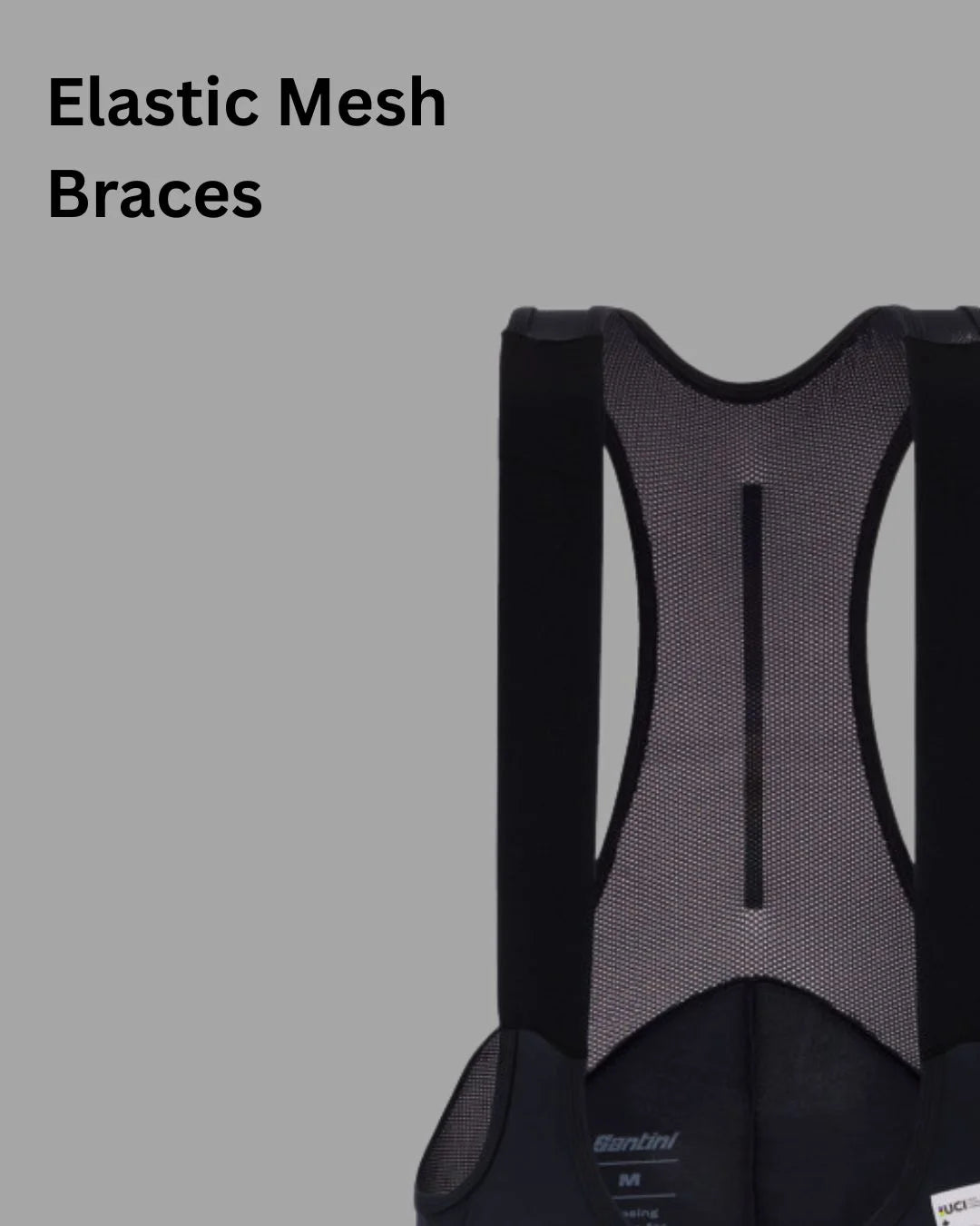 SANTINI UCI Official World Champion Bib Shorts on triQUIP Sports