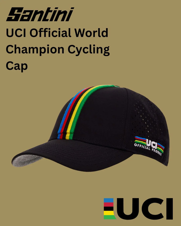 SANTINI UCI World Champion Cap on triQUIP Sports