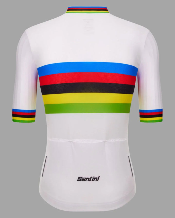 SANTINI Unisex UCI Official World Champion cycling jersey on triQUIP Sports