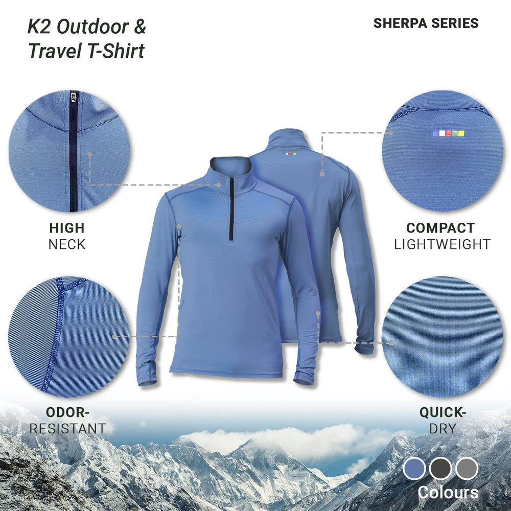 Gokyo K2 Outdoor & Travel Jersey on triQUIP Sports