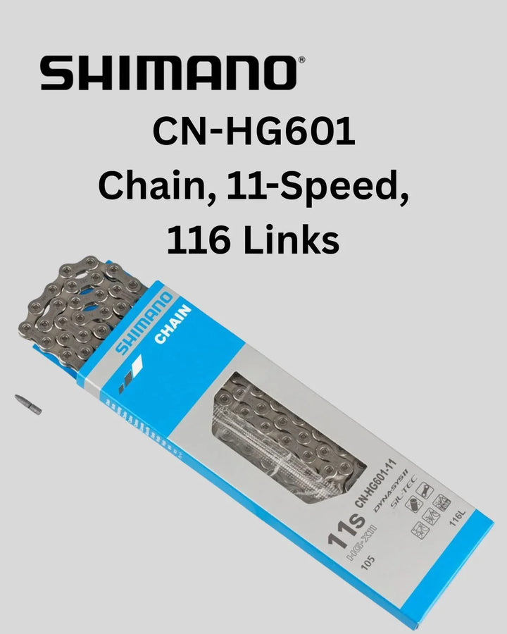 SHIMANO CN-HG601-11 Chain, 11-Speed, 116L on triQUIP Sports