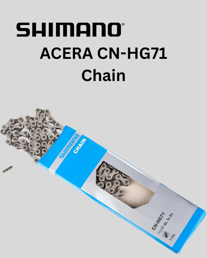 SHIMANO ACERA CN-HG71 Chain, 8S, 116 Links on triQUIP Sports