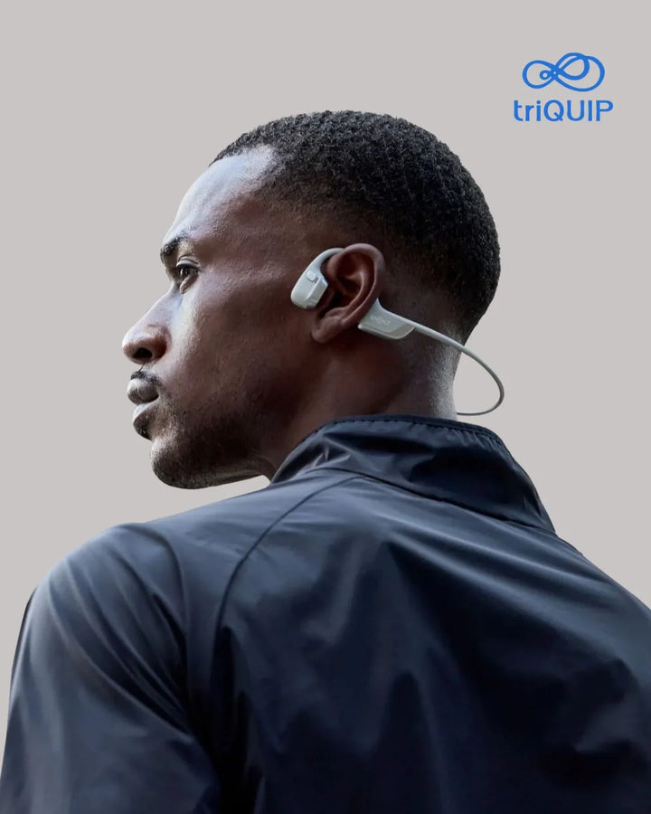 SHOKZ OpenRun Pro2 Bone Conduction Sports Headphones on triQUIP Sports
